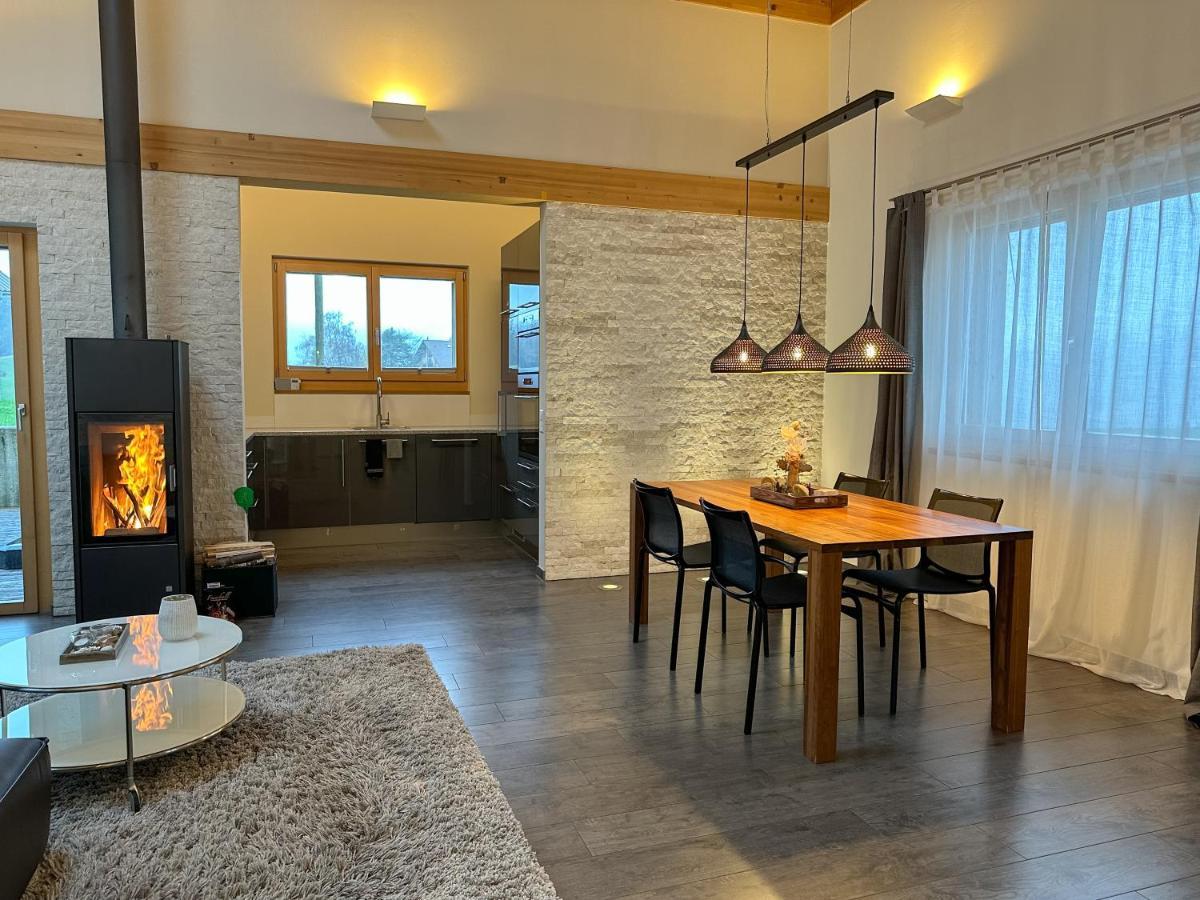 Gaestehaus Myhideaway Reichenbach im Kandertal Esterno foto